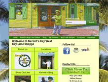 Tablet Screenshot of keylimeshop.com
